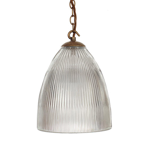 Chamberlain Pendant Light in Antiqued Brass