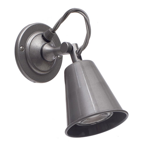 Single Curtis Spot Light in Polished
