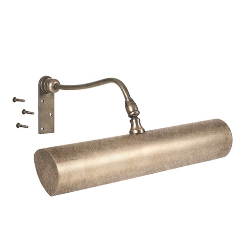 Drummond Picture Light Med (F) in Antiqued Brass