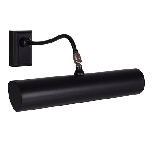 Drummond Picture Light Med (W) in Matt Black