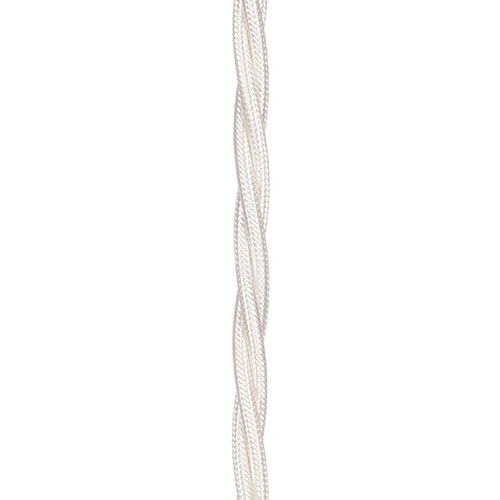 White Braided Cable 