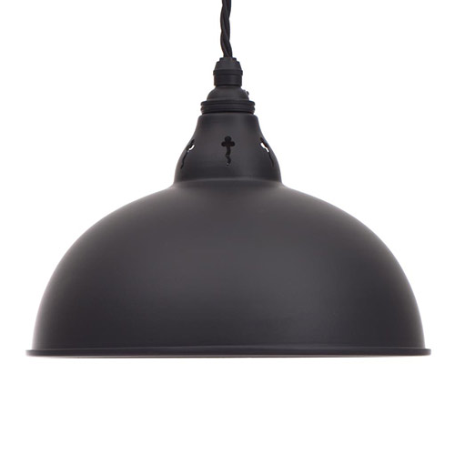 Butler Pendant Light in Matt Black