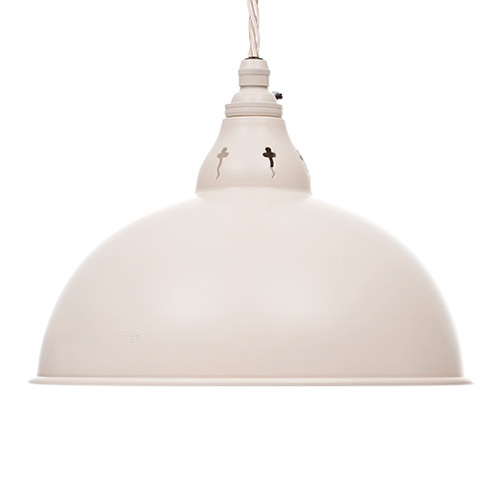 Butler Pendant Light in Plain Ivory