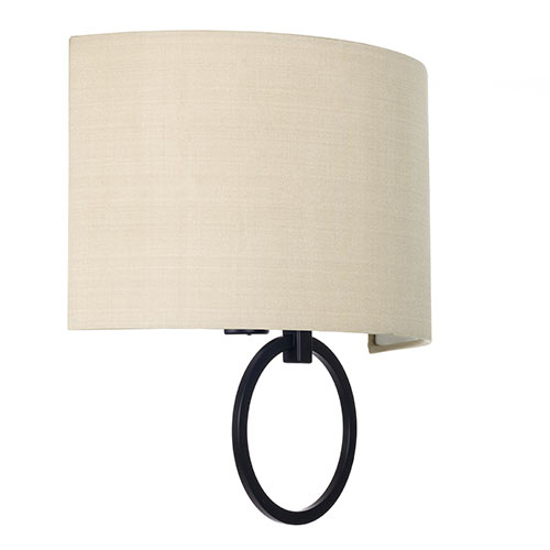 Harrington Wall Light in Matt Black