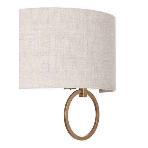 Harrington Wall Light in Old Gold