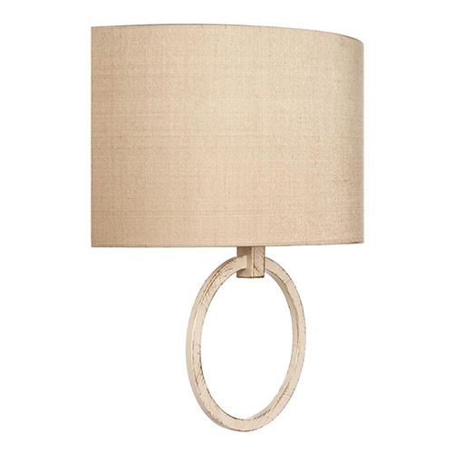 Harrington Wall Light in Old Ivory