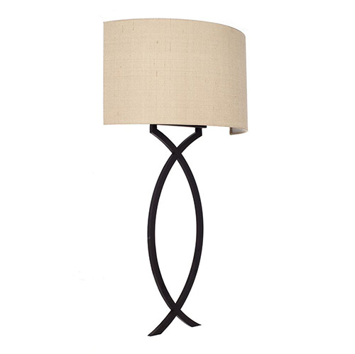 Harcourt Wall Light in Beeswax