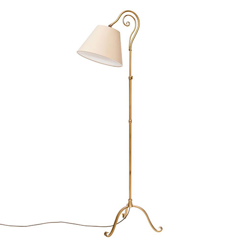Brompton Reading Lamp in Old Gold