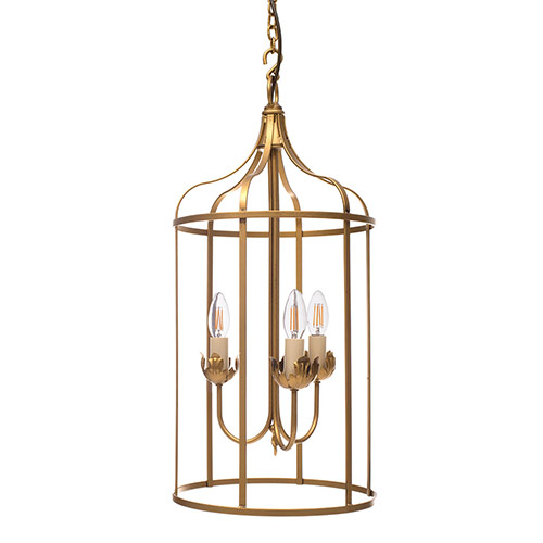 Lucie Pendant Light in Old Gold