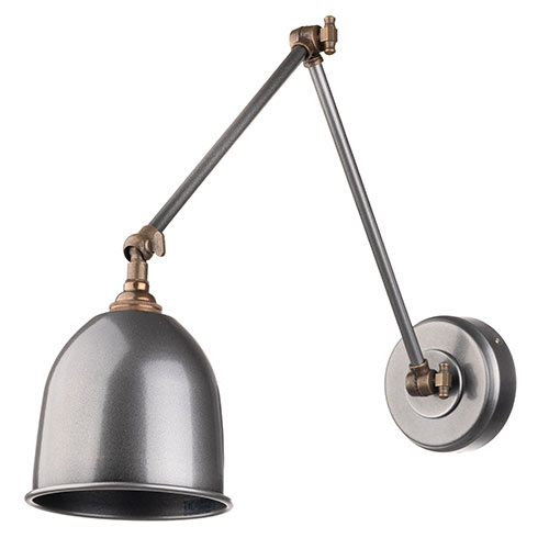Borough Articulated Wall Light in Polished
