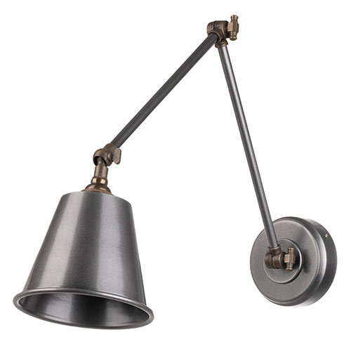 Club Articulated Wall Light in Polished