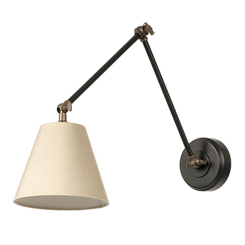 Articulated Wall Light in Matt Black