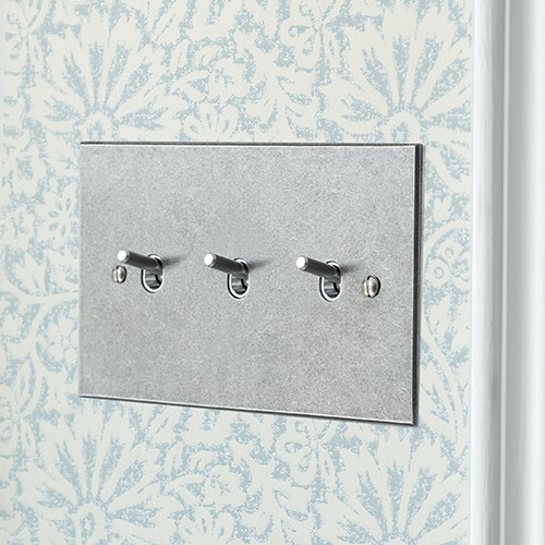 3 Gang Steel Toggle Switch