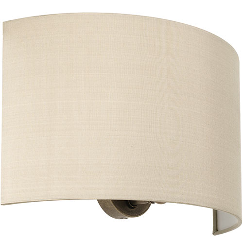 Thorpe Wall Light in Antiqued Brass 