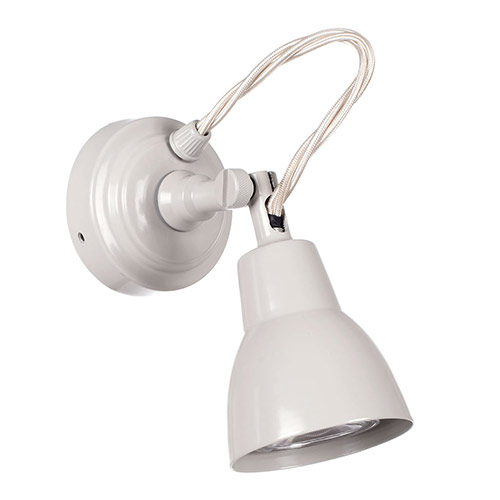 Single Edgeware Spot Light in Clay