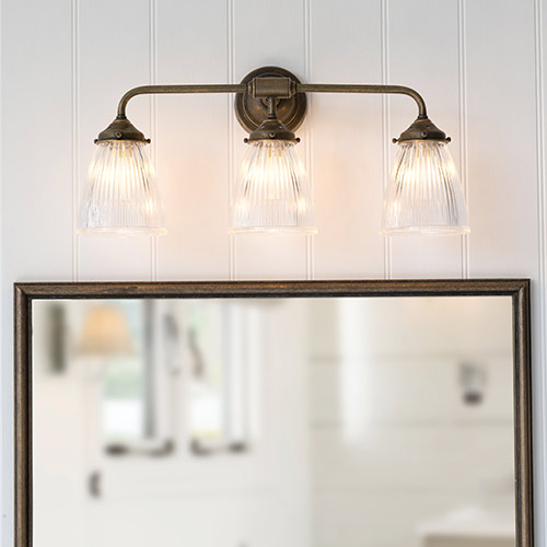 Fisher Triple Bathroom Wall Light