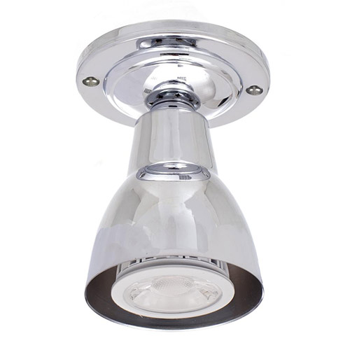 Edgeware Flush Mount Ceiling Light in Nickel