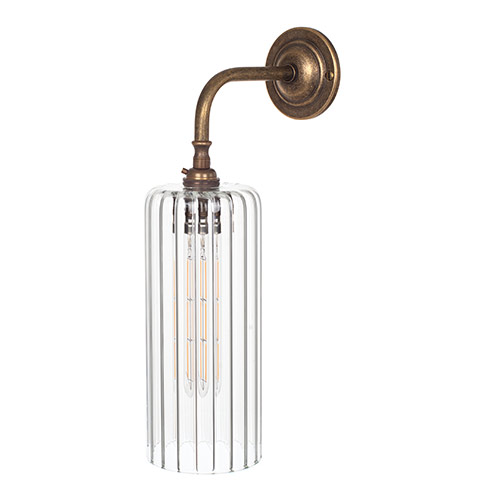 Westbourne Wall Light in Antiqued Brass