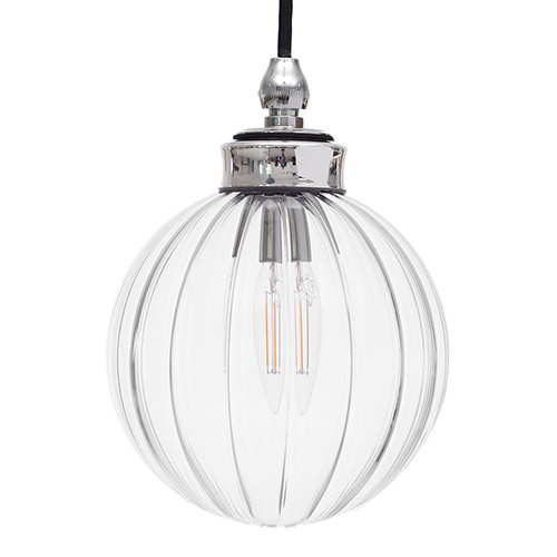 Putney Bathroom Pendant Light in Nickel