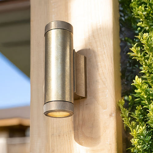 Glenham Wall Light in Antiqued Brass