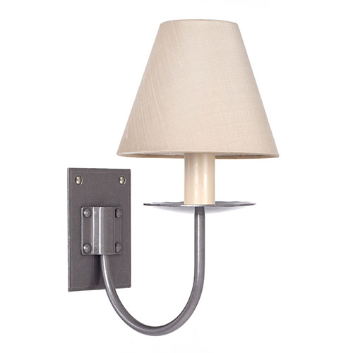 Single Smuggler's Wall Light in Polished