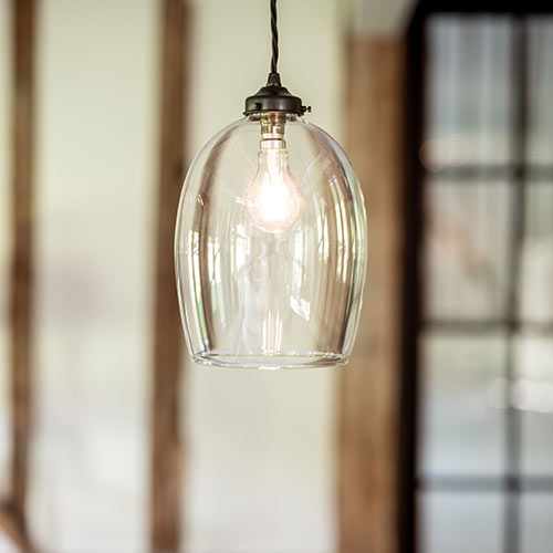 Walcot Pendant Light in Matt Black 