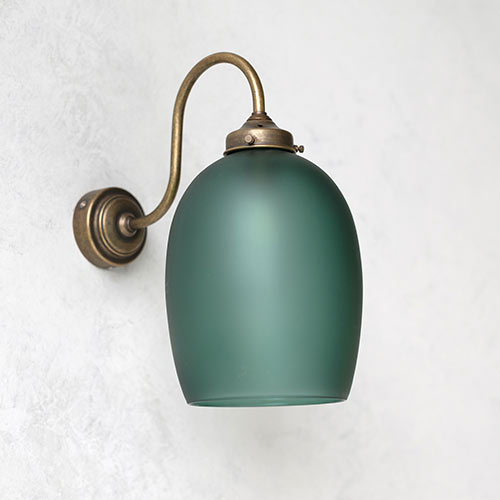 Clifton Teal Wall Light