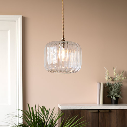 Addington Fluted Pendant Light