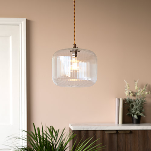 Addington Fine Fluted Pendant Light