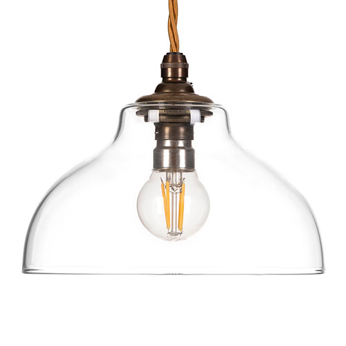Octavia Pendant Light in Antiqued Brass