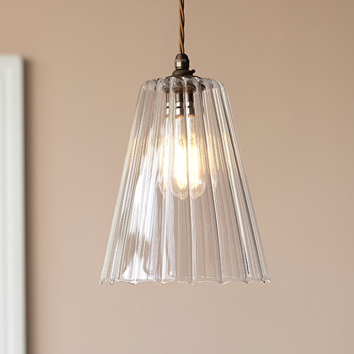 Evesham Fluted Pendant Light