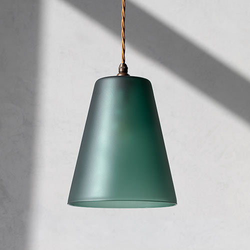Evesham Teal Pendant Light Light