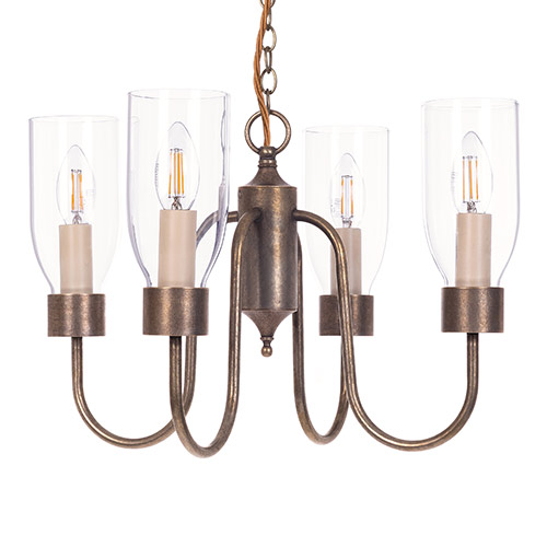 Morston Pendant in Antiqued Brass 