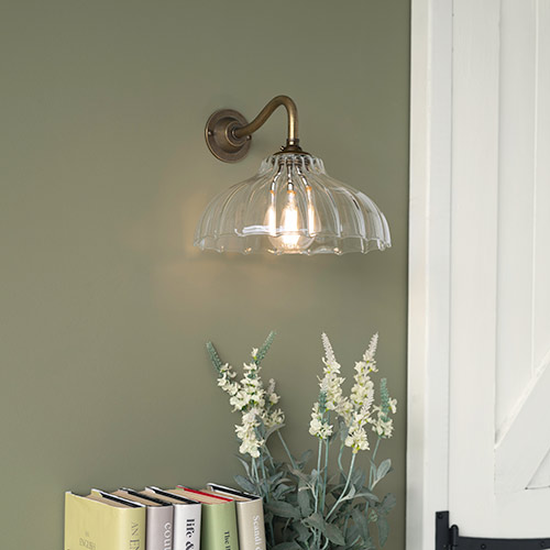 Langley Fluted Wall Light 