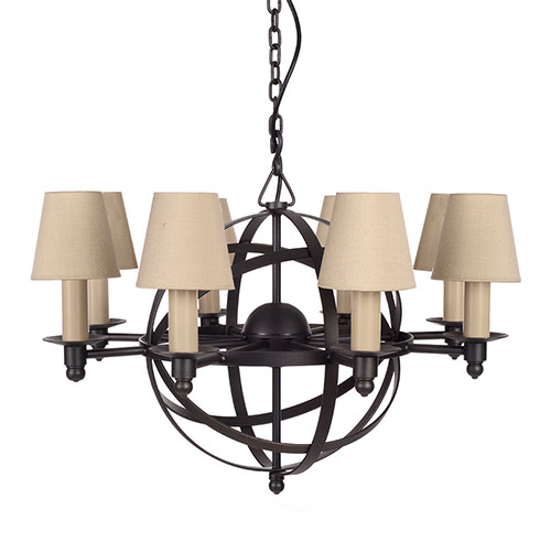Globe Pendant Light in Beeswax