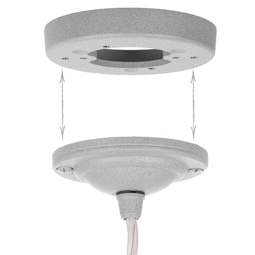 Georgian Lighting Pattress in Stone