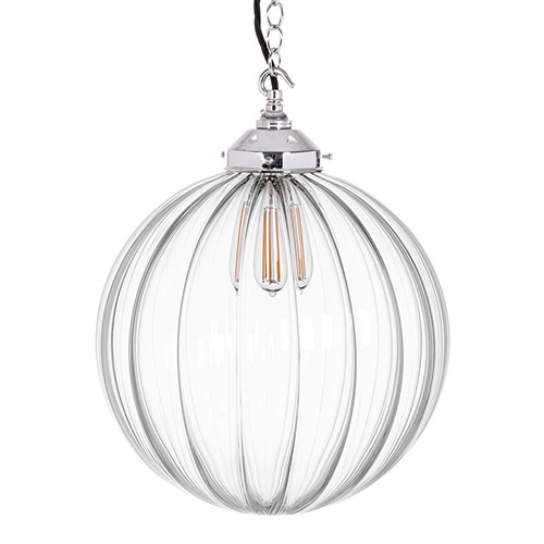 Greenwich Pendant Light in Nickel