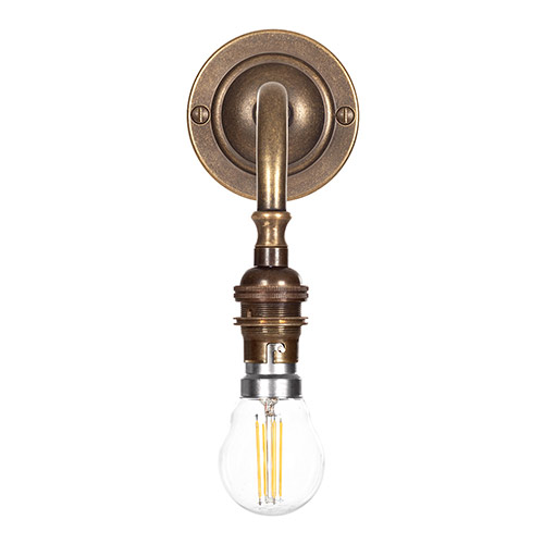 Screws on a Brooke wall light fitting