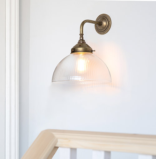 Shotley Fine Fluted Wall Light