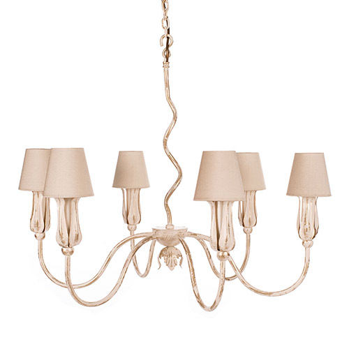 Tulip Pendant Light in Old Ivory