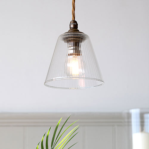 Newton Fine Fluted Pendant Light