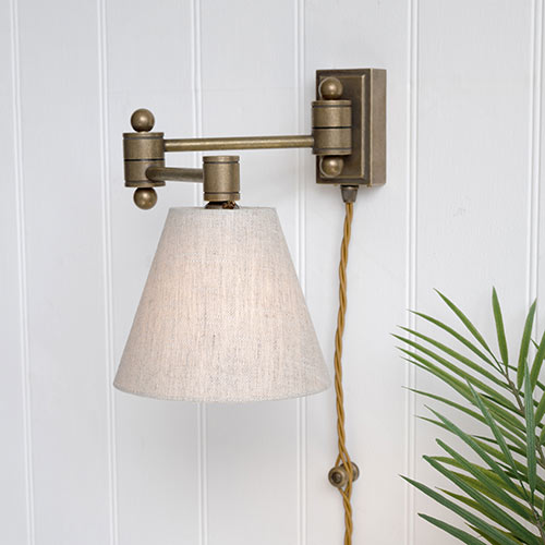 Clayton Plug-in Wall Light