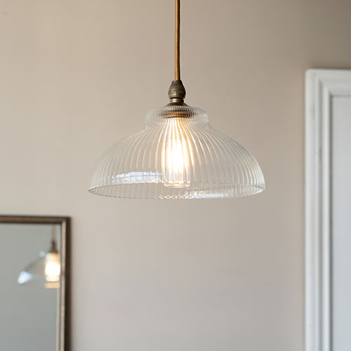 Langley Brass Bathroom Pendant Light