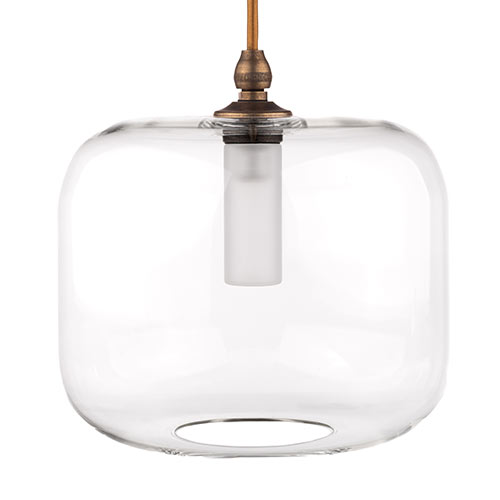 Addington Bathroom Pendant in Antiqued Brass