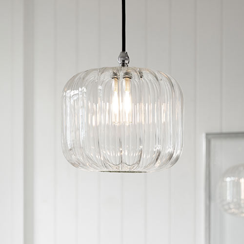 Addington Nickel Bathroom Pendant Light