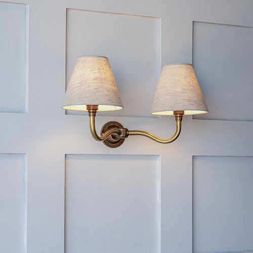 Double Carrick Wall Light