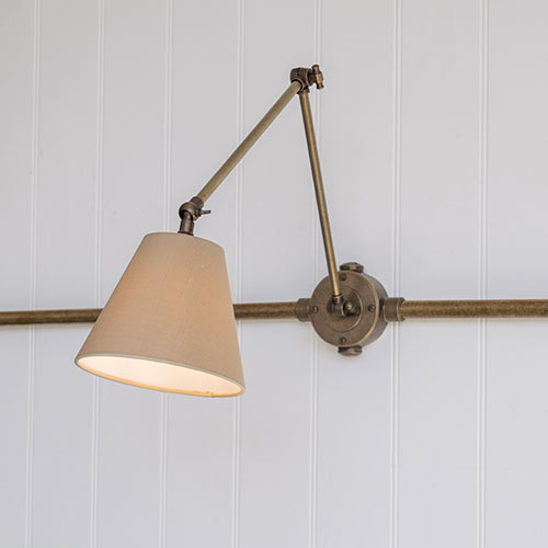Articulated wall light additions
