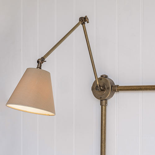 Articulated Conduit Wall Light