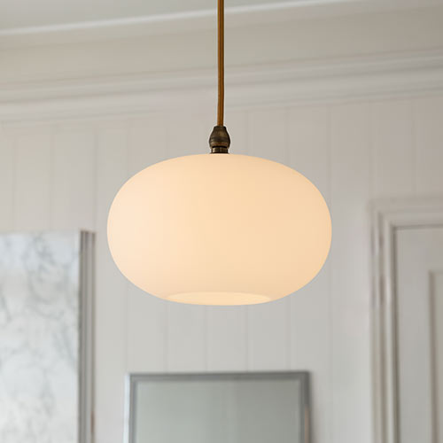 Camden Opal Bathroom Pendant Light