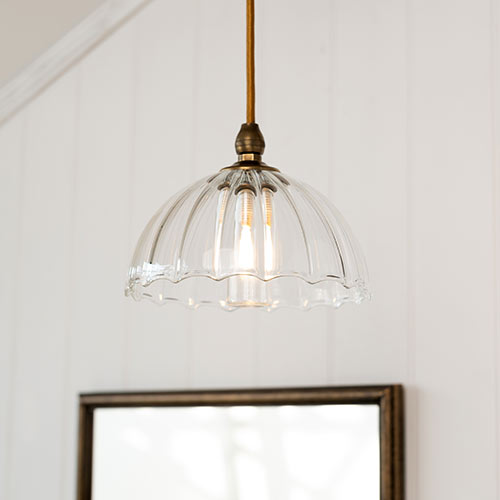 Emelia Brass Bathroom Pendant Light